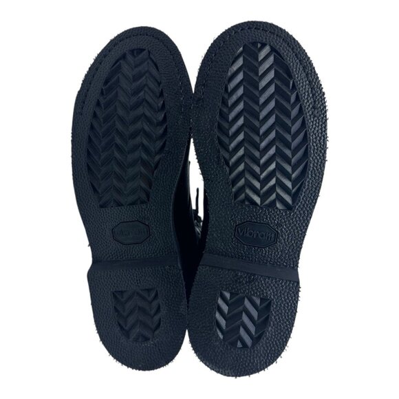 Addison Shoe Company Military Combat Boot 9R Black Steel Toe Leather USA 963006 - Picture 7 of 12